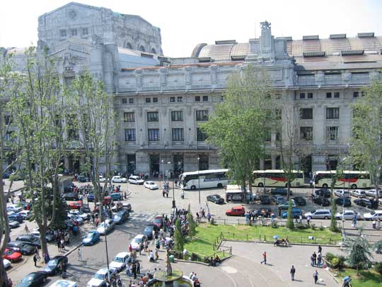 Central Station in Milan
