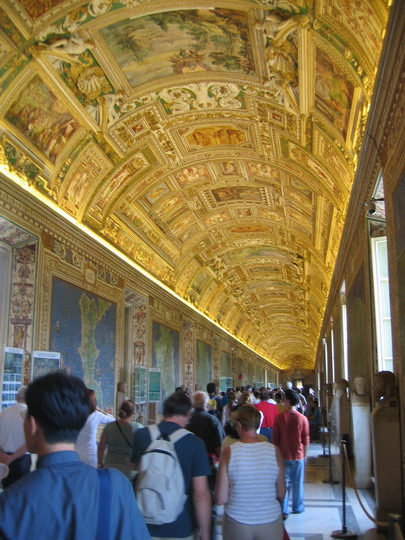 Map Room in the Vatican Museum