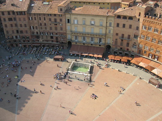 The Piazza in Siena